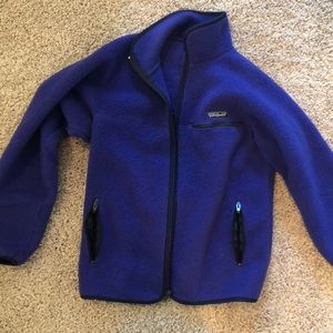 size small patagonia fleece